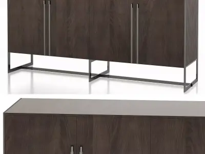 MAVIS Volpi low poly 3d model Low-poly 3D model