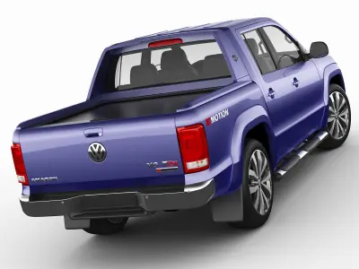 Volkswagen Amarok 2017 3D model
