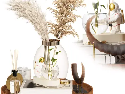 Decorative set 0008 3D model