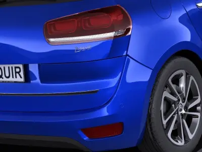 Citroen C4 Picasso 2017 3D model