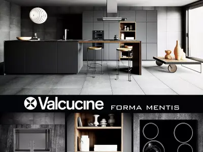 Valcucine Forma Mentis Dark 3D model