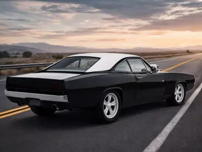 CAR MODEL Low-poly 3D model