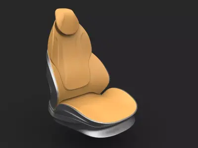 Seats car seat 3D model