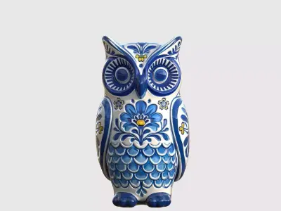 Ceramic Owl 3D print model