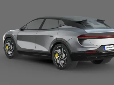 Lotus Eletre 2023 Low-poly 3D model