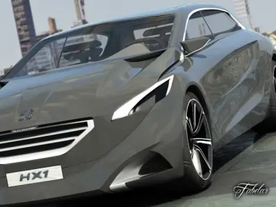 Peugeot HX1 2 0 3D model