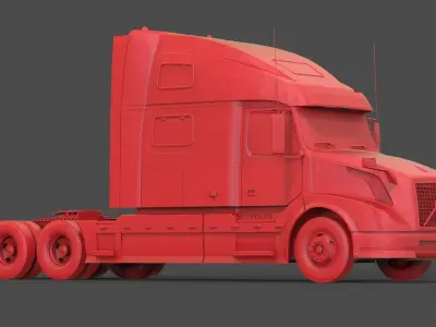 Volvo VNL 780 3D print model