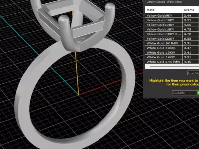 ring woman  3D print model purchase