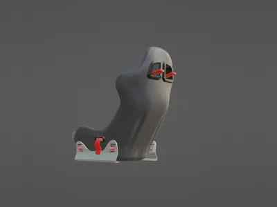 Bucket Seat - Racing Seat 3D print model