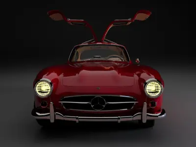 Mercedes-Benz 300 SL 3D model