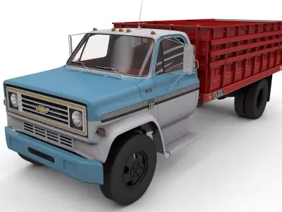 Chevy C60 Truck Omaha Standard 1977 3D model