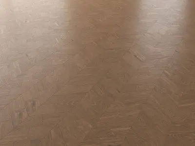 Parquet Oak Vincinyatta Brushed set 6 3D model