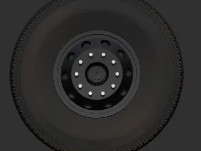 LP-321 truck cabin 3D print model