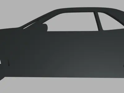 Nissan Skyline GTR R34 Key Ring 3D print model