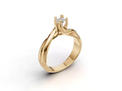 ring woman  3D print model 64