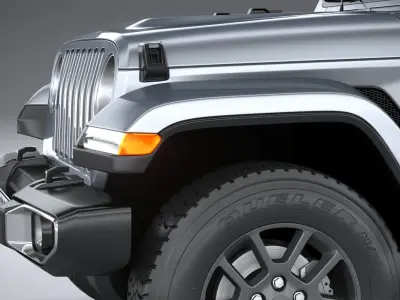 Jeep Gladiator SingleCab 2021 3D model