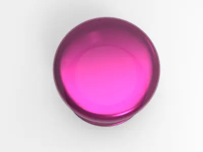 Friday Side Table Low-poly 3D model