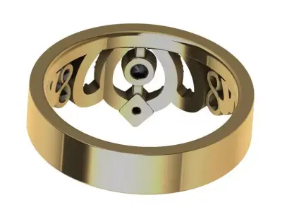 RING CROWN 15 3D print model