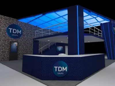 Stand for mining 3D model