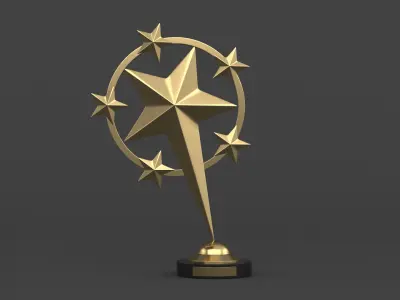 Trophy Cups 3D model 108