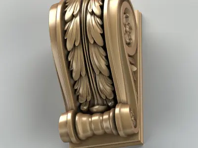 Corbel 006 3D model