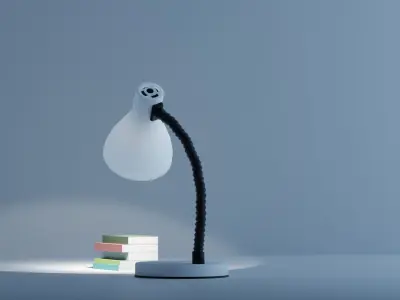 Modern lamp Low-poly 3D model purchase