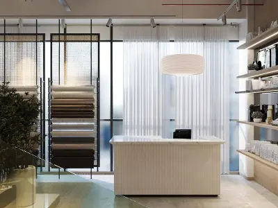 HOME DECORATION STORE INTERIOR DESIGN 3D model