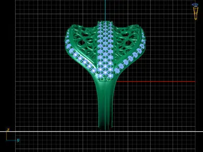 Women Ring 3DM Womens Ring 3d models 3D print model 3D print model 6