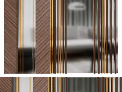Panel by Pinterest 3D model 6