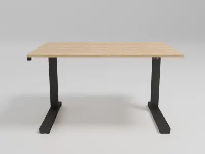 COMPACT DRIVE - Height-adjustable office desk - Free 3D model