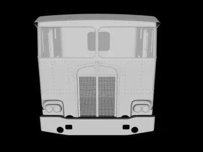 Kenworth K100 Single Cab 1974 3D model