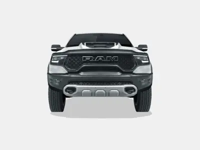 RAM 1500 TRX 2021 Low-poly 3D model