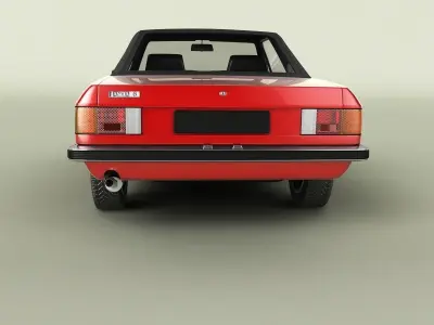 Lancia Beta Spider 3D model