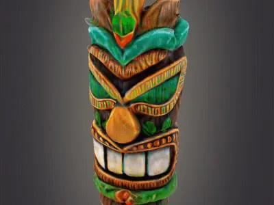 Tiki decor 3D print model