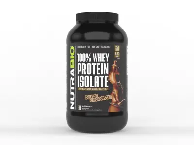 Protein Powders 3D model