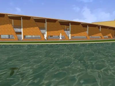 Plastering Workshop 3D model