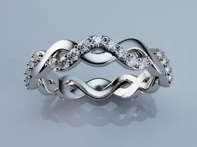 Ring Maritime02 15 5 3D Model 3D print model