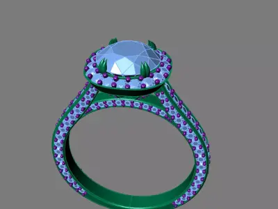 ring 88 Free 3D model