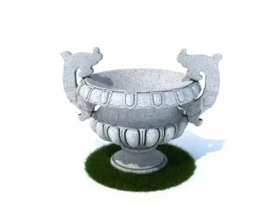 Garden Pot 3D model