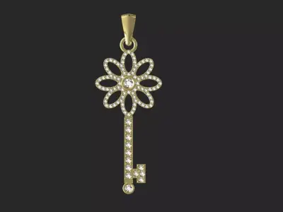 KEY JEWEL  setting stones and prongs good calibrated  3D print model