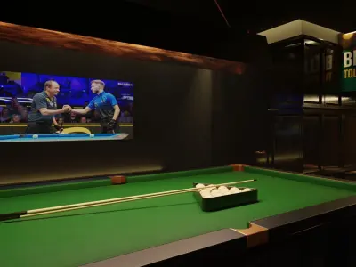 Billiard Room 3D Set 3D model