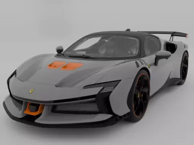 Ferrari SF90XX 3D model