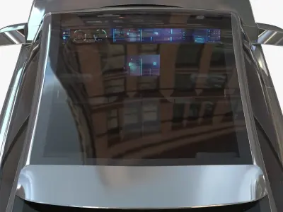 Electric Station Wagon 3D model