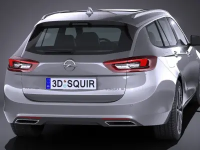 Opel Insignia Sports Tourer 2017 3D model