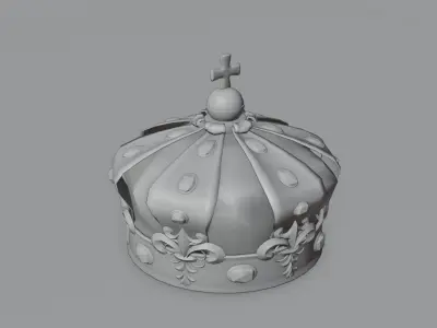 Kings Crown 4K and 2K Free 3D model
