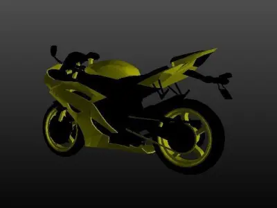 R6 BIKE  3D model