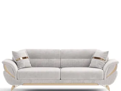 Sidneysal 97 Wide Extendable Sofa 3D model