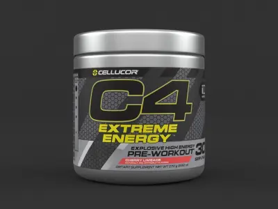 Cellucor C4 Extreme Energy Pre Workout Powder 3D model