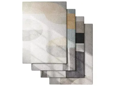 Carpet set 45 3D model