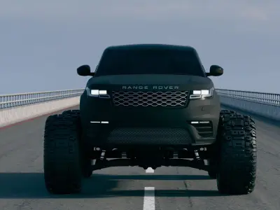 Range Rover Beast X - Concept 3D Model Low-poly 3D model